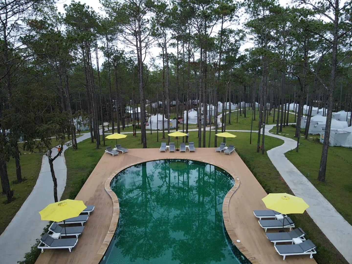 Romdoul Kirirom Resort By Ehm Kampong Speu Kültér fotó