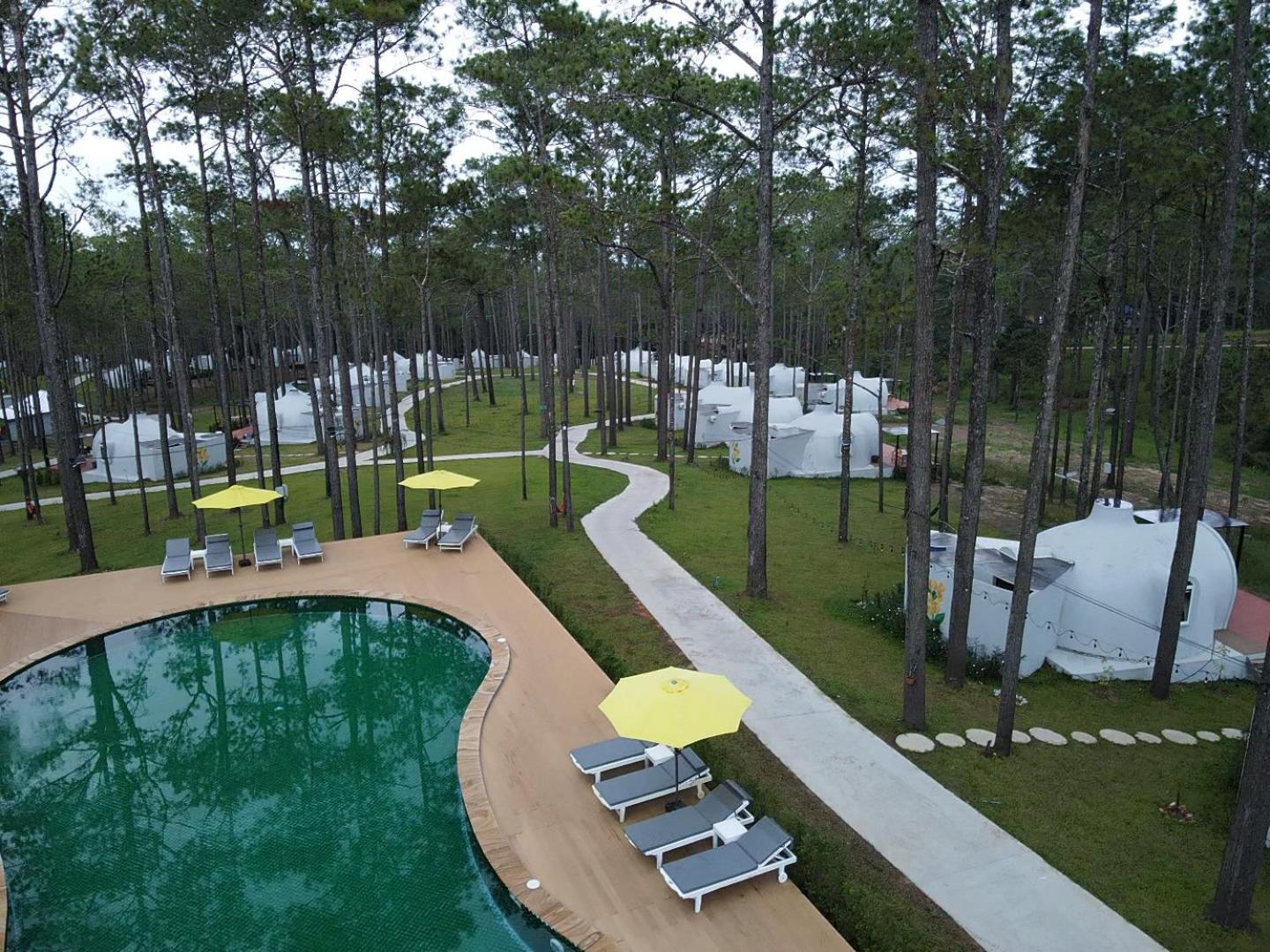 Romdoul Kirirom Resort By Ehm Kampong Speu Kültér fotó